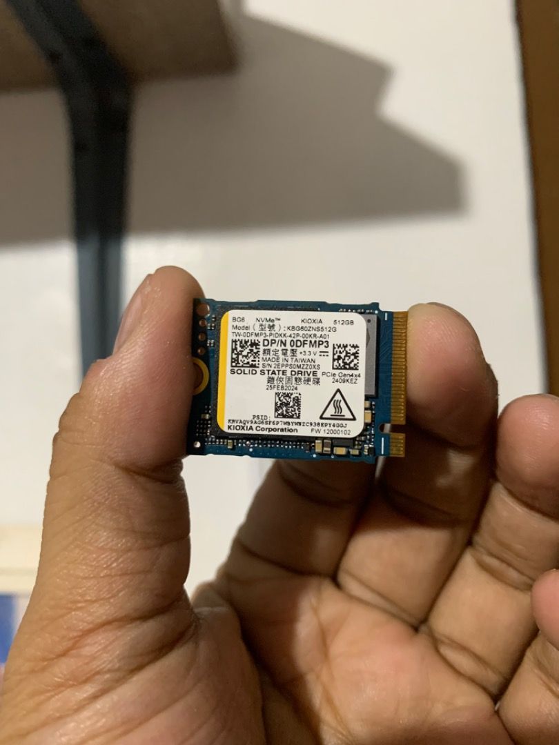 Transcend PCIe SSD 300s 500gb (Category: Hard Disks & Thumbdrives) located in Quezon City. Submitted by ricston1125 (Listing ID 1359887384, Image 3). Description: Brandnew: SSD Nvme 500gb 22x30 compact hard disk good for upgrading of computer or laptop storage/disk Feel free to text me for more info: 09760802234 Rfs: Need funds.