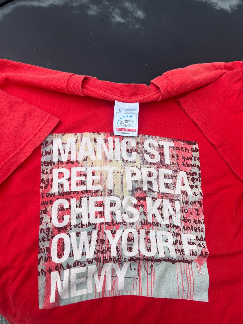 Rockoff Trade Manic Street Preachers EMG Monochrome T-Shirt - Official Licensed Band Tee 10 thumbnail image