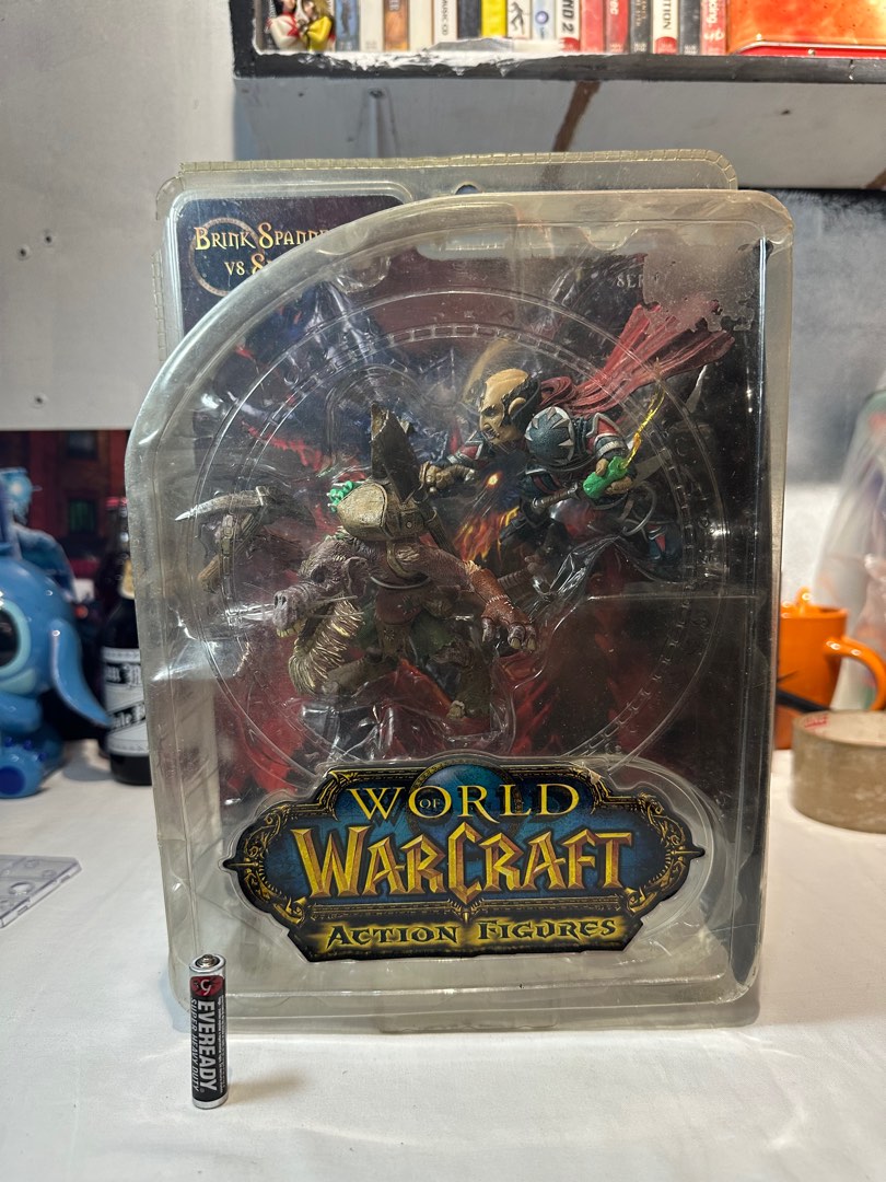 DC Direct World Of Warcraft – Brink Spannercrank Vs Snaggle (2 Figurines) 2011