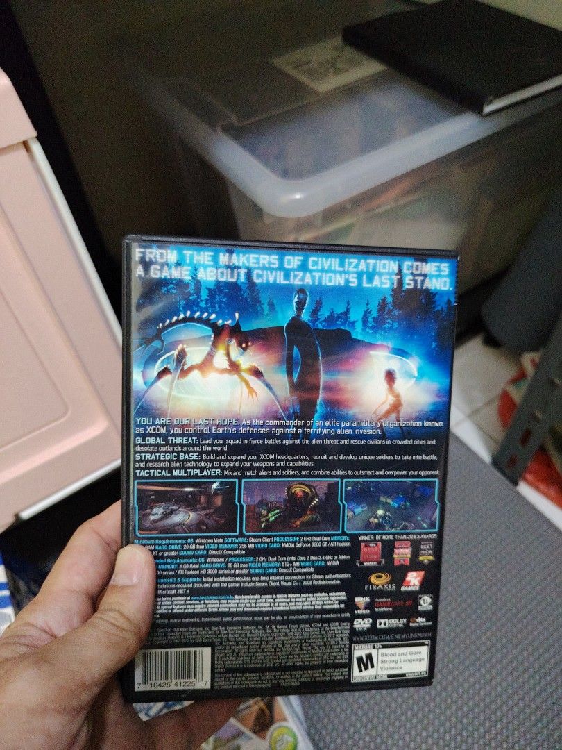 Xcom Enemy Unknown (Category: Others) located in Singapore. Submitted by riccardo.tan.5 (Listing ID 1359907321, Image 2). Description: .