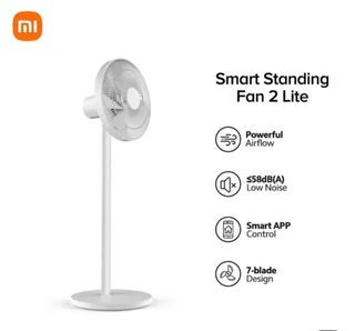 Xiaomi Mi Smart Standing Fan 2 Lite Air Cooling Fan Height Adjustable Mi Home APP Smart Control Model: JLLDS01XY