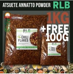 1 Kilogram + FREE 100 grams Organic Pure Natural Chili Pepper Flakes Chili Flakes Crushed Red Chili