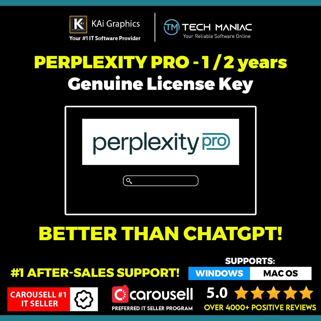 🎁 Free ADOBE! Perplexity Pro 1 / 2 Years (1-time payment only) Coupon Code license Key | Own Account Upgrade - Instant Redemption / Better than ChatGPT AI Deepseek Scripting Copywriting Tool ⭐️628630594877461127