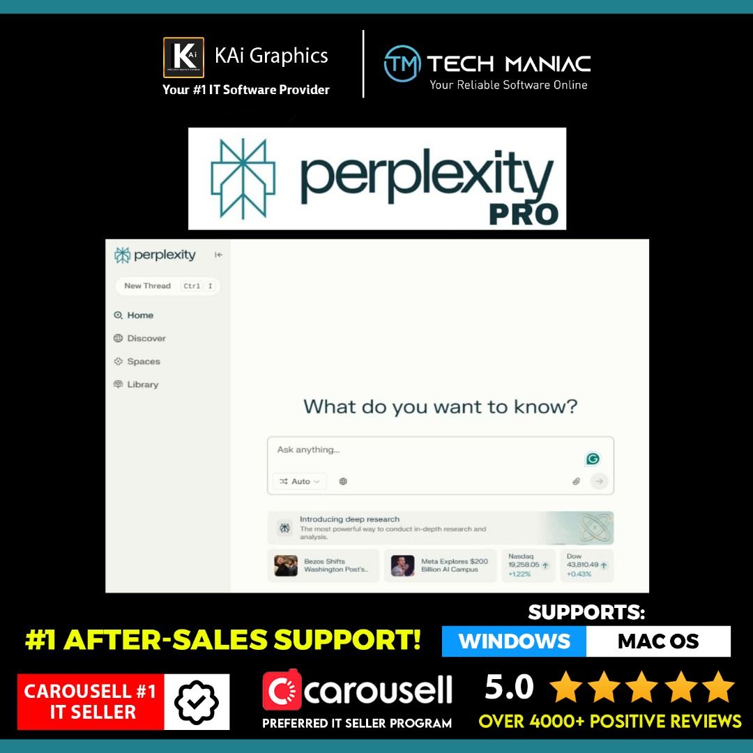 🎁 Free ADOBE! Perplexity Pro 1 / 2 Years (1-time payment only) Coupon Code license Key | Own Account Upgrade - Instant Redemption / Better than ChatGPT AI Deepseek Scripting Copywriting Tool ⭐️62863059487746113