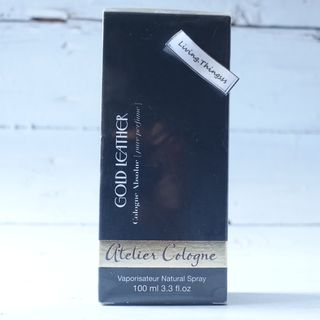 In Stock - ATELIER COLOGNE - Gold Leather Cologne Absolue 100ML ✨NICHE Perfume64204046684290110