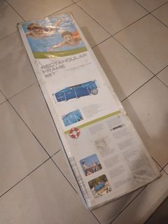 Almost New Intex Rectangular Pool