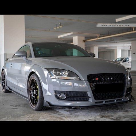 Audi TT Coupe 2.0 TFSI S-tronic (A) (Category: Used Cars) located in Singapore. Submitted by blivemall (Listing ID 1360113614, Image 1). Description: 2L 4 cylinder inline turbocharged engine, 6 speed auto transmission producing 197bhp, 280Nm torque. Accessories BBK Brembo, sound Magus system, Android system, carbon steering wheel, Cortex EBC. Description Immaculate condition, low mileage done. Freshly Rebuilt Engine! Red leather seats, Acantara s