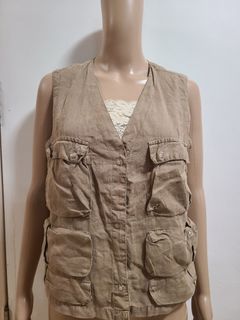 BENETTON Linen Vest for Women