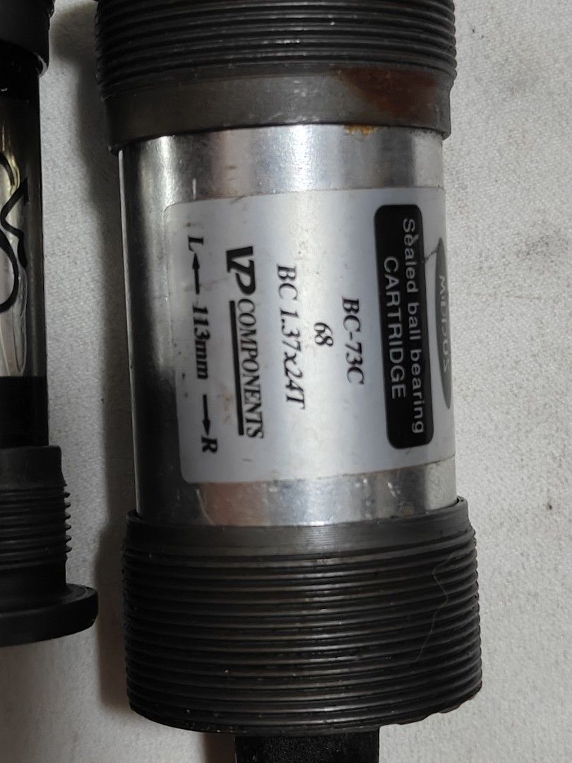 Bottom bracket (Category: Parts & Accessories) located in Singapore. Submitted by carousellin (Listing ID 1360160585, Image 2). Description: Square tapered bottom bracket 68 x113. $10 each. cash and carry. once sold not refundable..