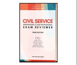 Brainbox Civil Service Professional and Sub-Professional Exam Reviewer Third Edition