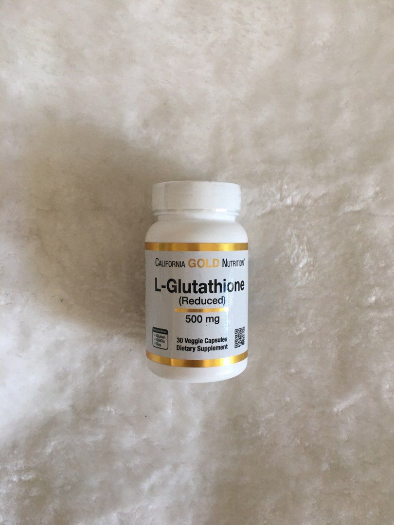 california gold nutrition l glutathione California Gold Nutrition L-Glutathione Reduced 500 mg 30 Capsules 30 pcs •  Pris » main image 1