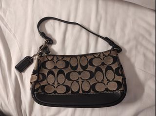Coach demi monogram mini bag kilikili bag