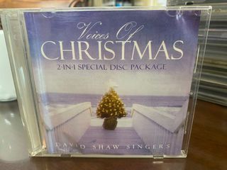 David Shaw Singers - Voices Of Christmas - 2-In-1 Special Disc Package - Original Music Album CD VG