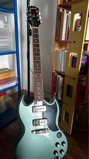 epiphone sg special pelham blue p90