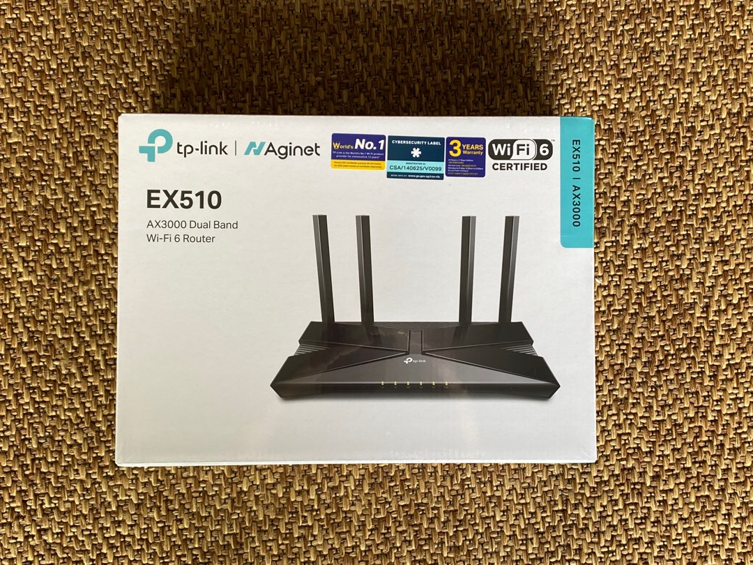 EX510 AX3000 dual band wi-fi 6 router, Computers & Tech, Parts ...