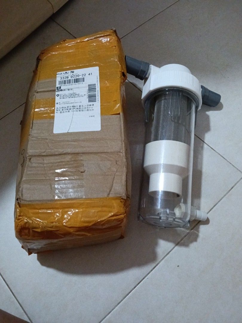 Filter (Category: Homes & Other Pet Accessories) located in Singapore. Submitted by goodlymen (Listing ID 1360178438, Image 2). Description: just open haven't used.