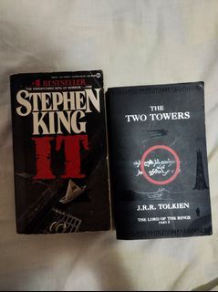 For Sale Bundle MMPB Books. IT by Stephen King & The Two Towers by J.R.R. Tolkien