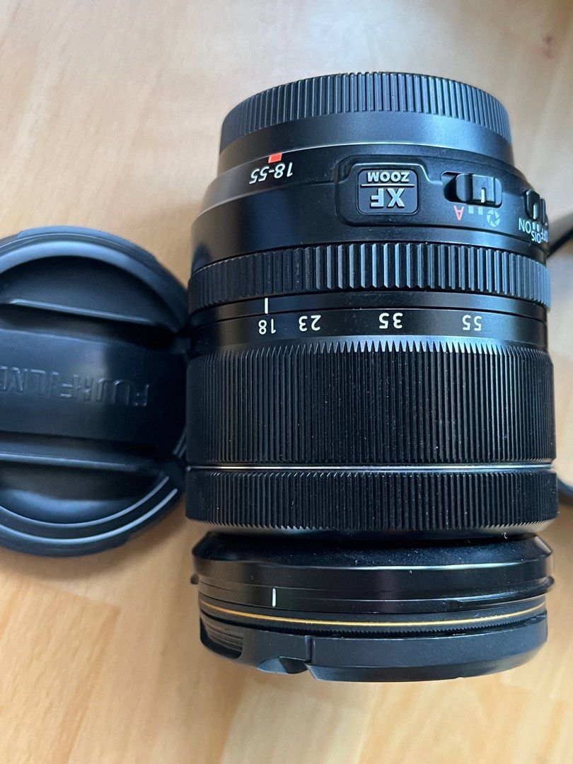 Fujinon XF 18-55mm (Category: Lens & Kits) located in Manila. Submitted by mcyching (Listing ID 1360043039, Image 1). Description: Update: XF 18-55mm f/2.8-4 OIS AF/OIS fully working Good cosmetic condition Has fungus inside lens (previously cleaned but fungus returned) Fungus visible when inspected with flashlight but does not noticeably affect images in my testing. SOLD AS-IS. Came with XE2 set bought in 2015. Hindi na nagagamit since I switche
