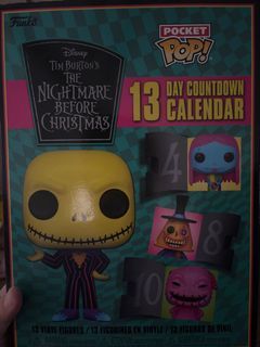 Funko Pop Minis Nightmare before Christmas (Blacklight)