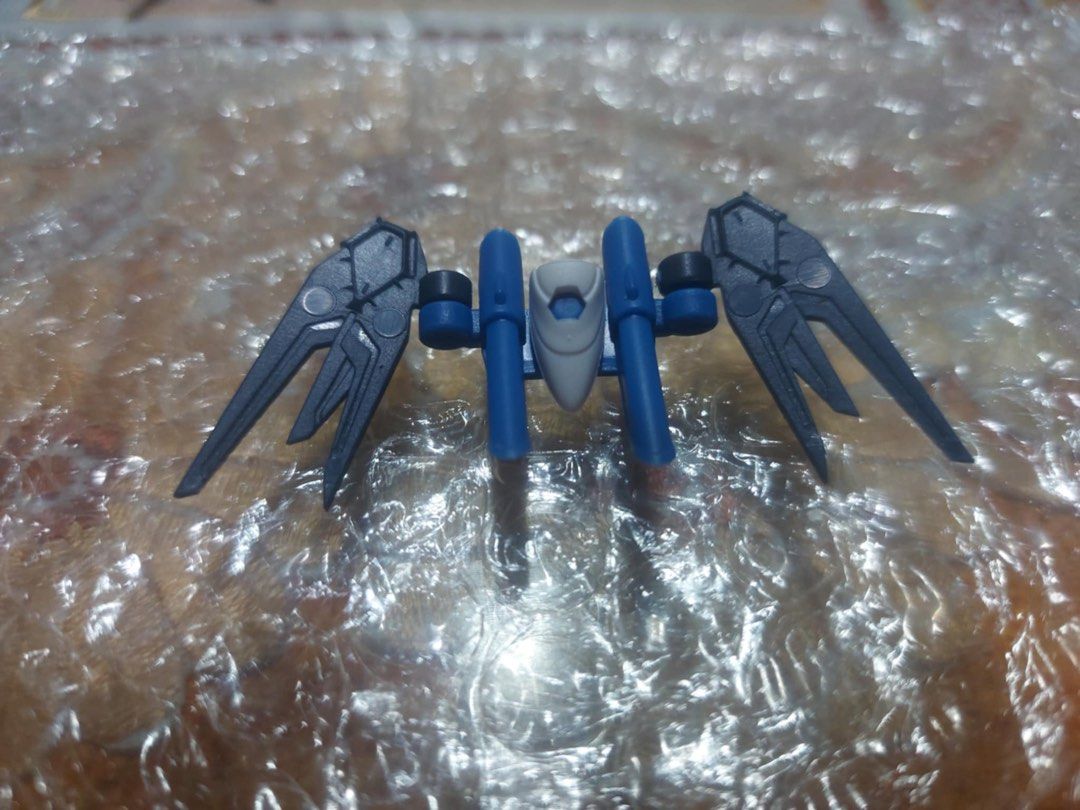 Gashapon Gundam Parts (Category: Gundam & Model Kits) located in Manila. Submitted by jbmanglinong (Listing ID 1360165446, Image 1). Description: Mobile suit ensemble 28 - Strike freedom wing set - 300 - Gelgoog Dual Blade beam - 100 - Dilanza shoulder pad/shield - 50 - Dilanza booster + v fin - 100 - Dilanza axe - 50 Mobile suit ensemble 27 - Freedom gundam wing - 100 Rx93 bust stand only - 50 MEETUP: MANILA AREA MOP: GCASH/CASH/BANK TRANSFER MO