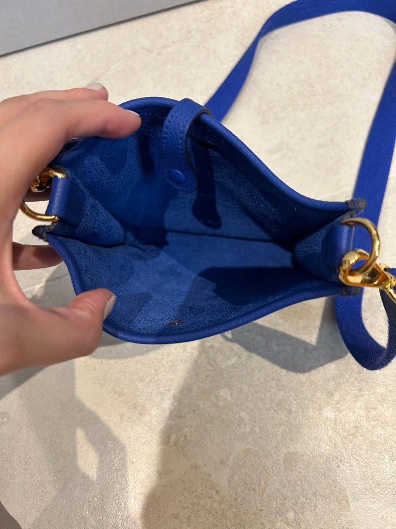 Hermes Evelyn TPM (Category: Luxury Bags & Wallets) located in Makati City. Submitted by pao0119 (Listing ID 1360063847, Image 2). Description: Selling Hermes Evelyn TPM US bought Hermes Store Stamp U 2022 Perfect Condition 10/10 Complete inclusions RFS: not a fan of color Selling for 155k slight neg.