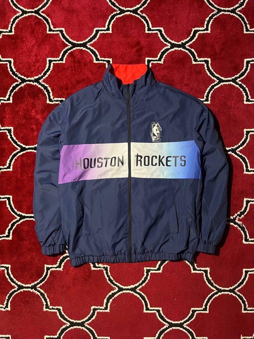 Houston Rockets Reversible Jacket (Category: Coats, Jackets and Outerwear) located in Mabalacat. Submitted by themeadowstash (Listing ID 1360109060, Image 3). Description: Houston Rockets Reversible Jacket - NBA - size M on tag - dimensions: 23” x 28” - brandnew with tag.