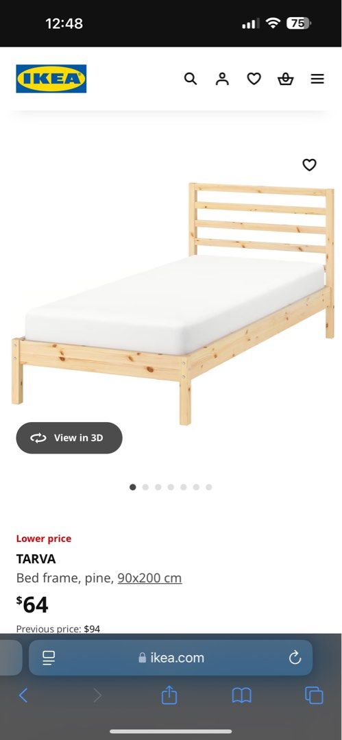 IKEA bed frame