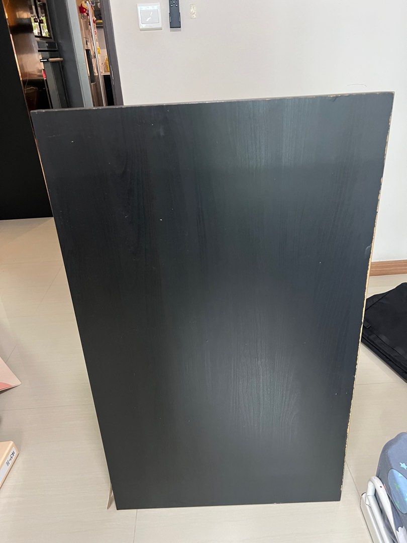 Ikea simple Study table (Category: Tables & Sets) located in Singapore. Submitted by mac_bnb (Listing ID 1360090035, Image 1). Description: Sign of usage but doesn’t affect the function. Still sturdy. Arrange own delivery and dismantle. .