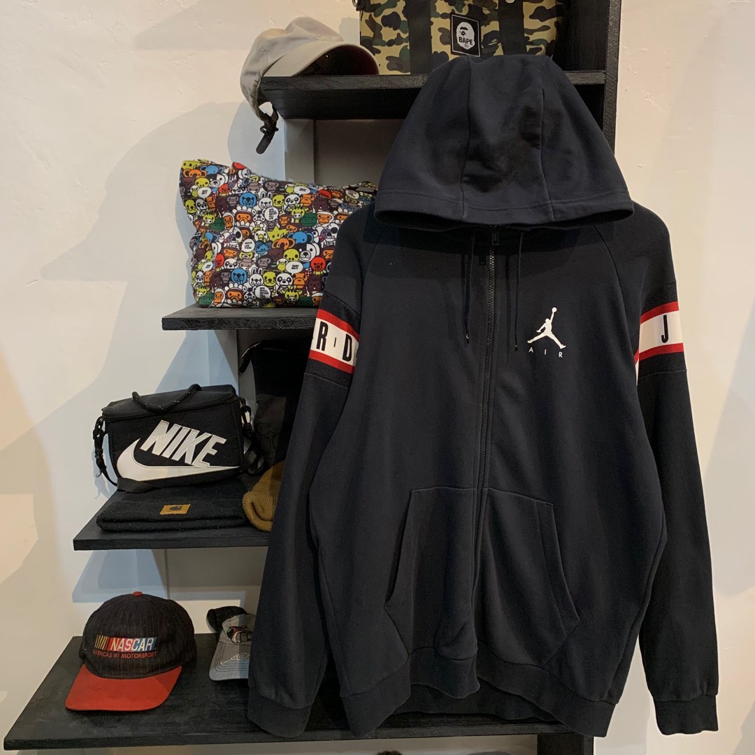 mens jordan zip up hoodie