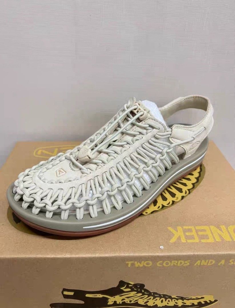 KEEN Uneek trendy outdoor casual anti slip simple river tracing shoes women's white (Category: Sneakers) located in Singapore. Submitted by quinnmario16863 (Listing ID 1360100783, Image 2). Description: 👟Size 36-45 available 👟2 Pairs got10% discount 👟 Original shoes 👟Pm for more details.