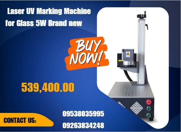 Laser UV Marking Machine for Glass 5W Brand new, Everything Else ...