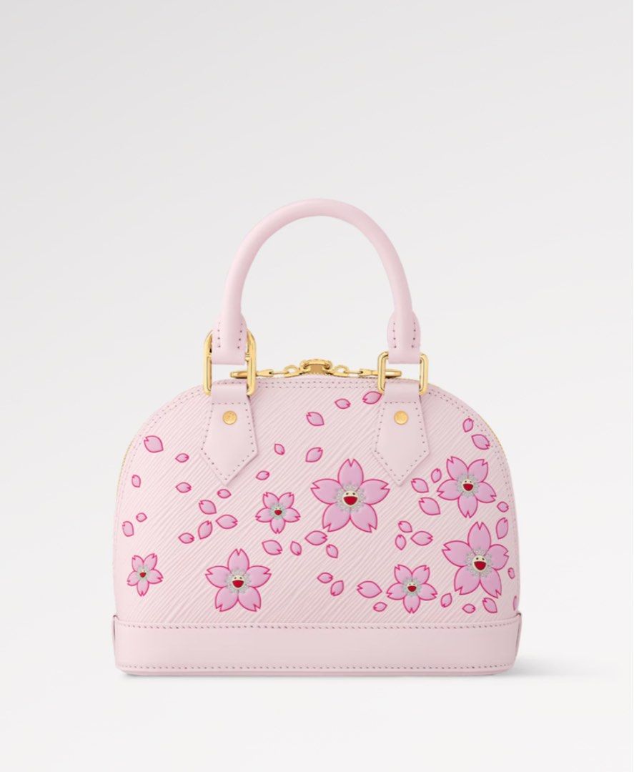 LV x TM Alma BB Cherry Blossom 日本限定村上隆櫻花Louis