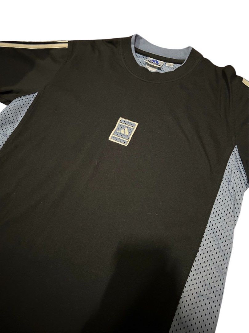 Vintage Mid Logo Adidas (Category: Tshirts & Polo Shirts ) located in Manila. Submitted by _j0oooo (Listing ID 1360197627, Image 1). Description: Mid Logo Adidas 90s Adidas Tag 28x20.5 No Issue color may vary due to lighting .