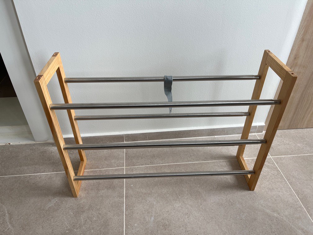 Muji Extendable Shoe Rack, Furniture & Home Living, Furniture, Shelves ...