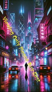 Neon Cyberpunk City Wallpaper – Digital Product (GCash Only)