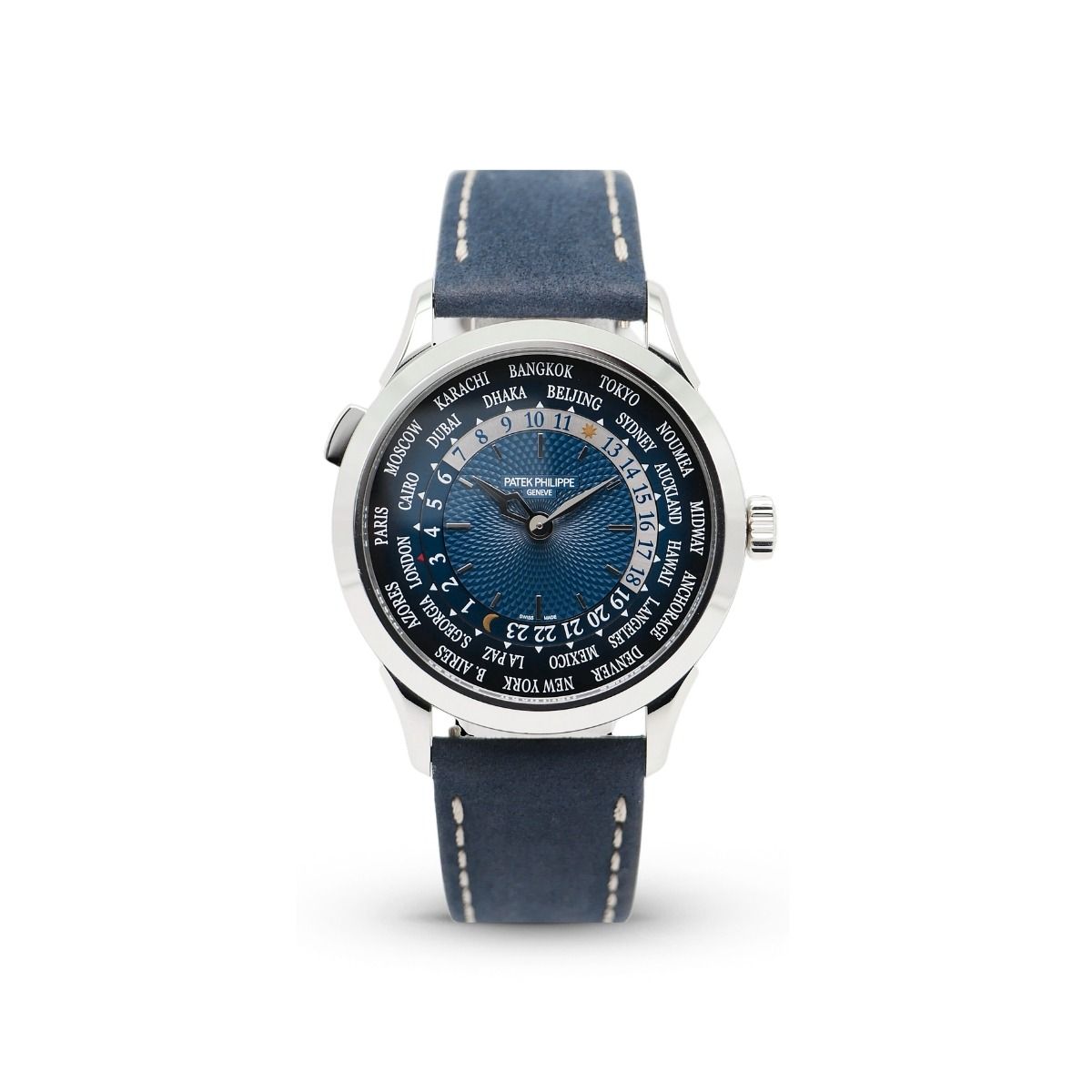 New 2025 Patek Philippe Complications 5230P-001 Blue (Category: Watches) located in Singapore. Submitted by luxehouze (Listing ID 1360064406, Image 1). Description: Join our Community for special deals and latest arrivals! //bit.ly/LHWatchesSG Patek Philippe Complications 5230P-001 Blue This piece is available for viewing by request. Reserve your spot on our viewing list. Watch Details: SKU: 0013684 Condition: New (100%) Dial: Blue Case Diameter: