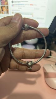 Pandora Bracelet with Cat Charm