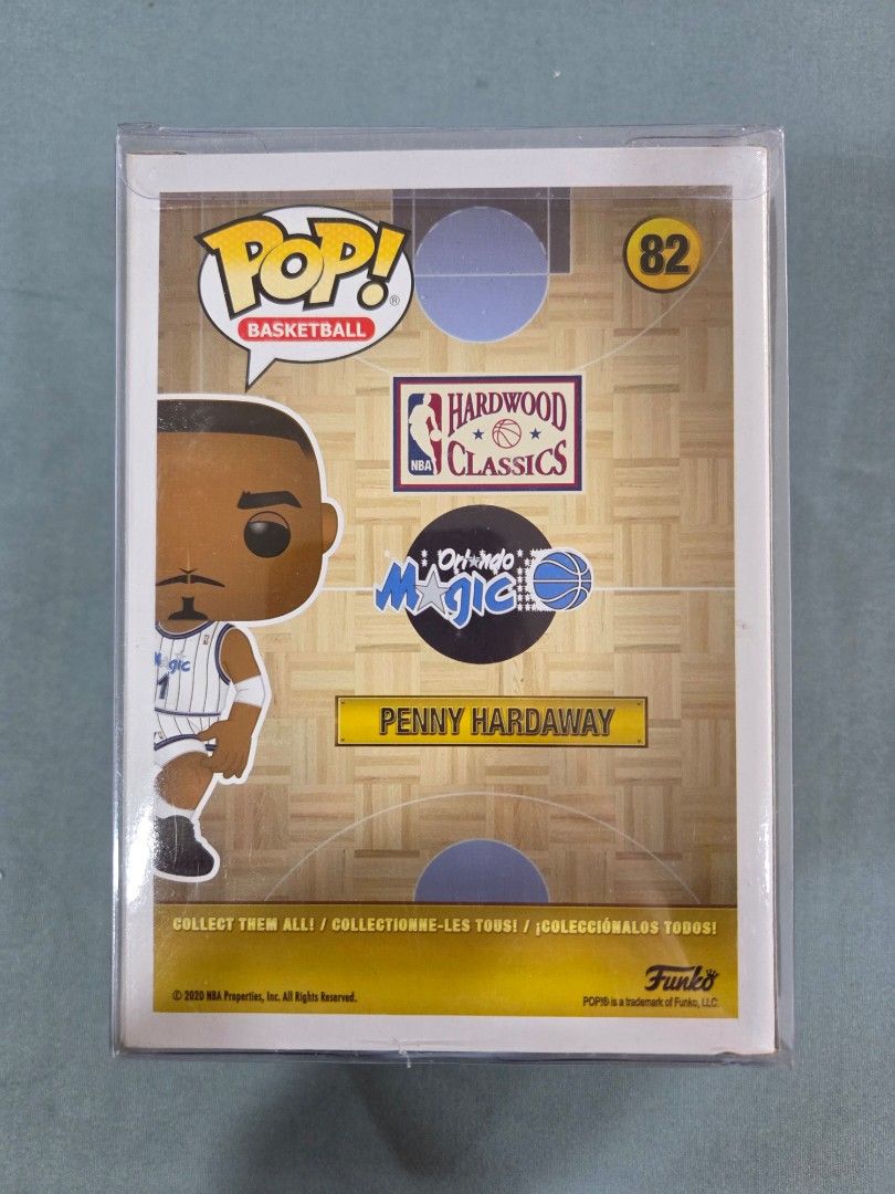 Penny Hardaway Funko Pop (Category: Designer & Blind Box Toys) located in Quezon City. Submitted by tjmax1987 (Listing ID 1360110819, Image 2). Description: RARE Penny Hardaway Home Edition Funko Pop with protector. meetup robinsons magnolia.