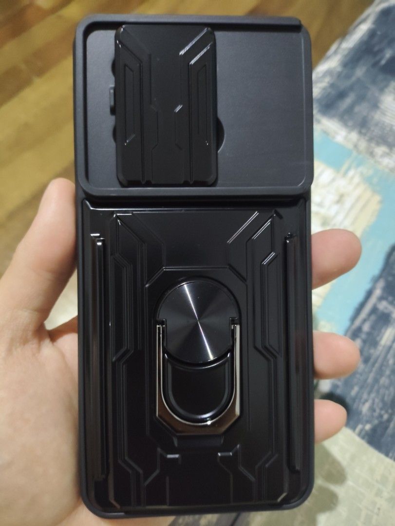 Poco X6 5G/Redmi Note 13 phone case (black) (Category: Cases & Sleeves) located in Antipolo. Submitted by grimmpool28 (Listing ID 1360082758, Image 3). Description: Poco X6 5G/Redmi Note 13 phone case black with cam cover protector 200 antipolo loc.