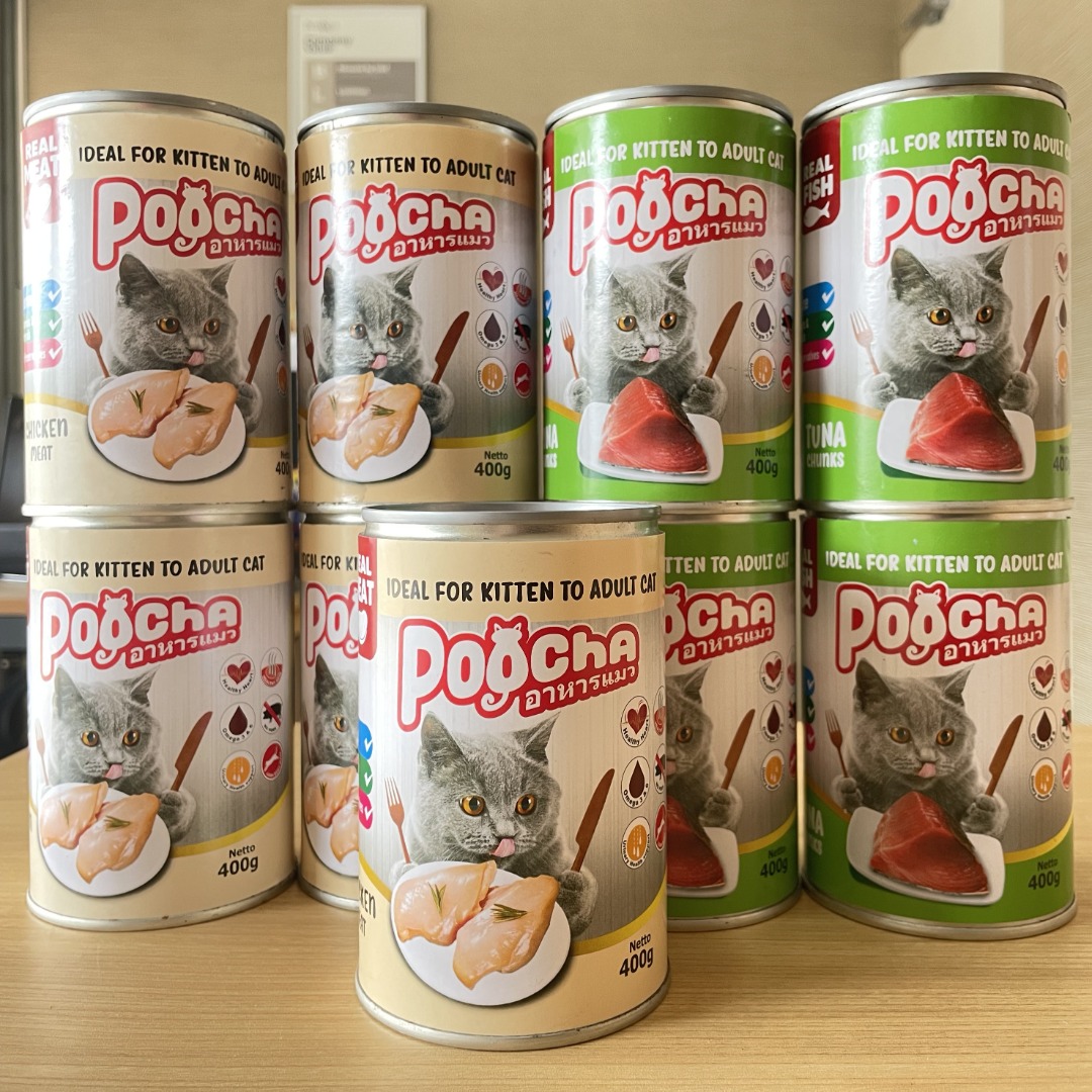 Poocha Kaleng 400 Gr Makanan Snack Kucing Wet Cat Premium Pakan Kucing ...