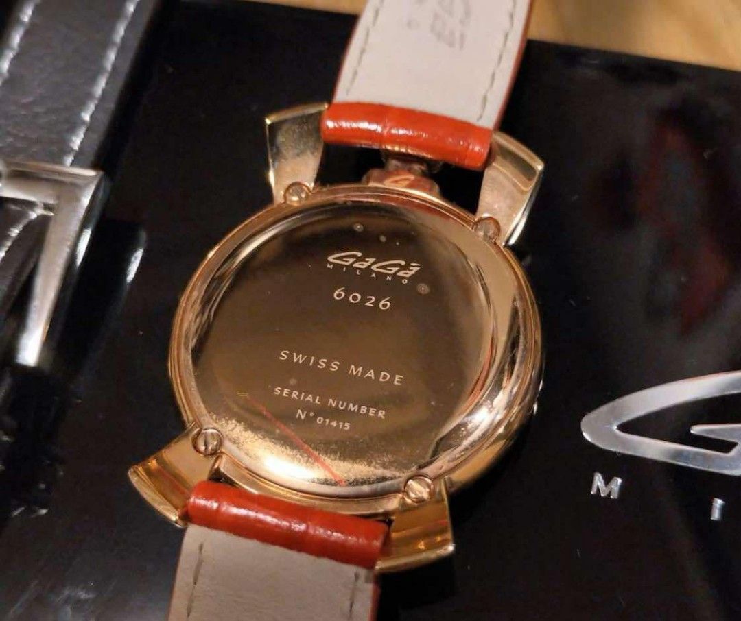 Preloved Gaga Milano (Category: Luxury Watches) located in Davao. Submitted by dahl957172787 (Listing ID 1360213154, Image 2). Description: slightly used Gaga Milano watch from Japan.