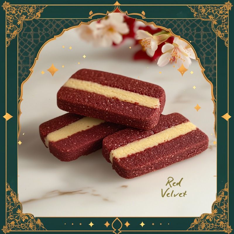 Red Velvet Cheese Cookies ~ Eid Mubarak 2025 ~ Hari Raya Cookies ...