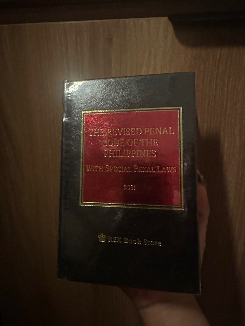 Rex Codal Revised Penal Code (2018 edition) (Category: Textbooks) located in Quezon City. Submitted by freyja.444 (Listing ID 1360123773, Image 1). Description: -unused - MOP: Gcash -Location: Novaliches, Q.C..