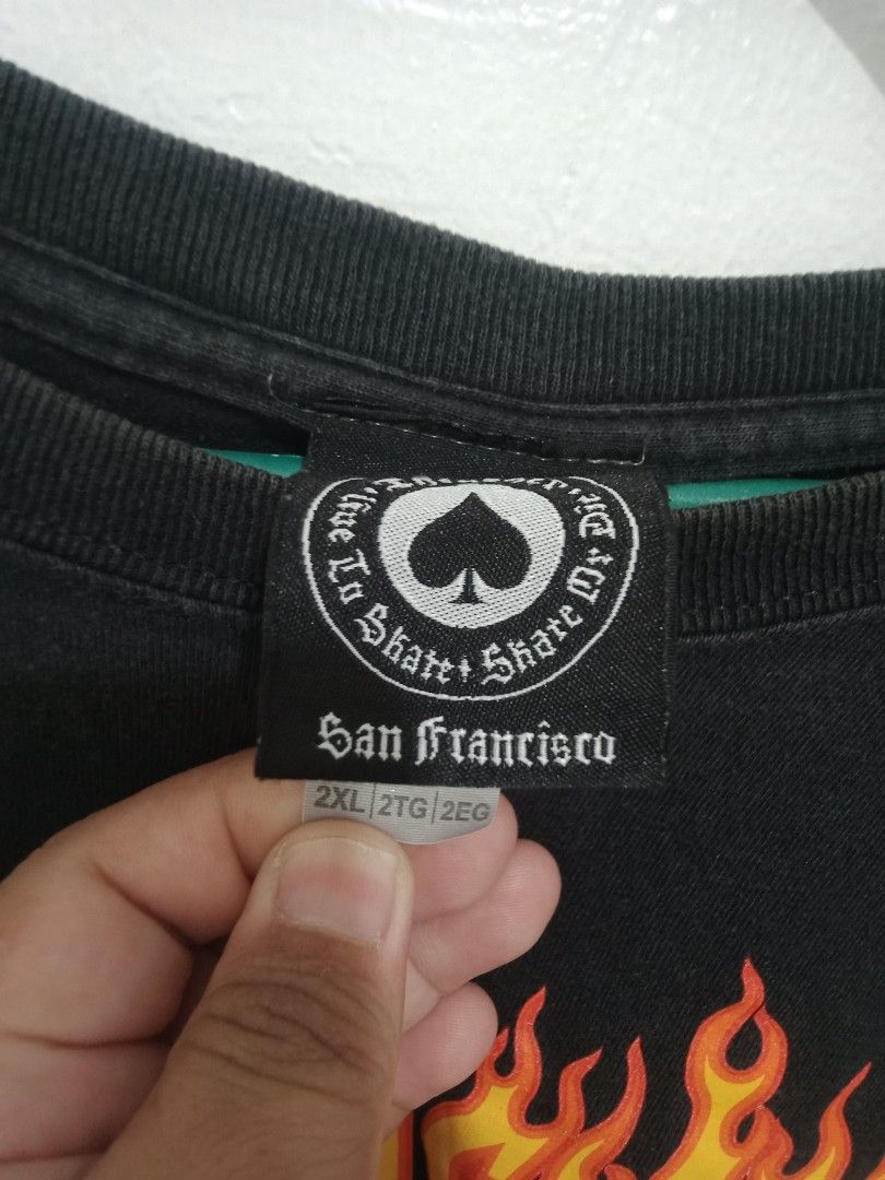 THRASHER tees (Category: Activewear) located in Quezon City. Submitted by wheelsonmeals (Listing ID 1360216166, Image 2). Description: P800 shipss 2 Thrasher BLack tees size both 2xL on Tag.