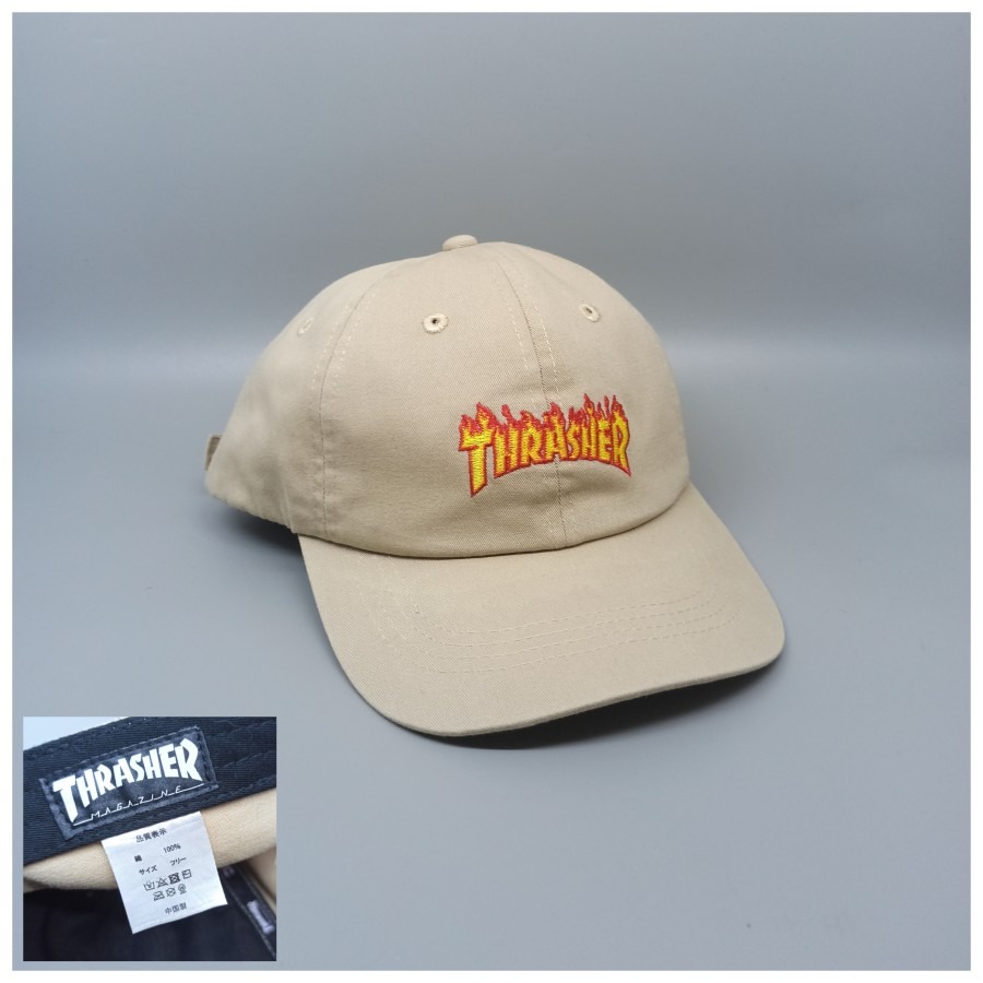 Topi Thrasher Cap Second Preloved Original 090, Fesyen Pria, Aksesoris ...