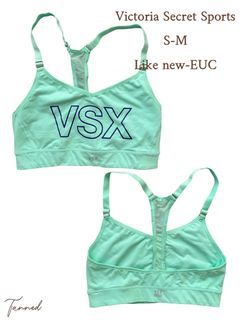 Victoria secret teal sports bra