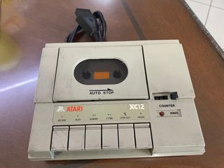 Vintage RETRO Atari 8-bit XC12 Data Recorder Console Player Cassette Tape - Untested / No Adapter