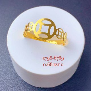 18K Saudi Gold Women's LW Ring