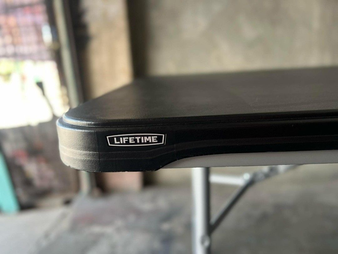 6ft lifetime table black (Category: Tables & Sets) located in Manila. Submitted by dolorchris69891 (Listing ID 1360235377, Image 2). Description: Original 6ft lifetime table black 80350 model.