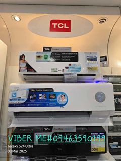 ❄️ FREE INSTALLATION 1st 10ft TCL SPLIT TYPE FULL DC INVERTER AIRCON 2025 MODEL WITH WIFI BRANDNEW AND SEALED ❄️